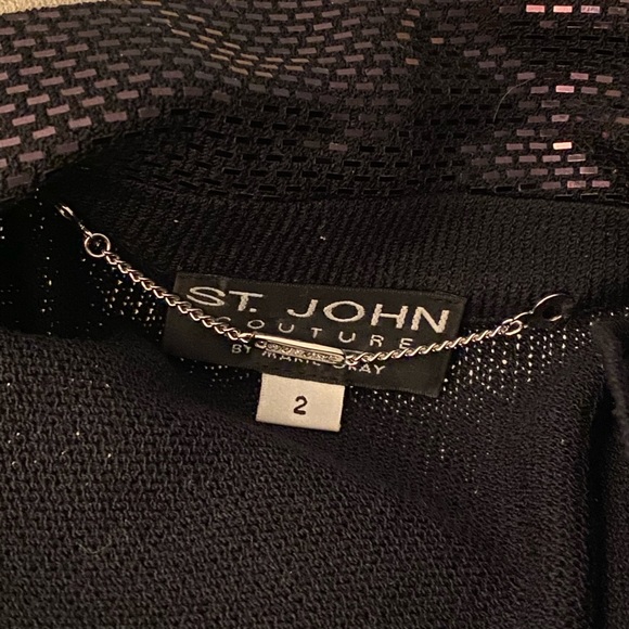 St. John Vintage Sequin Suit Evening Collection - Picture 4 of 10